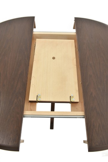 Раздвижной стол Фабрицио-1 исп. Круг 820, Тон 9 (Морилка/Эмаль) в Липецке - изображение 6