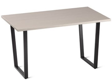 Обеденный стол Агат.1, ЛДСП Сосна винтерберг/Черный матовый в Липецке