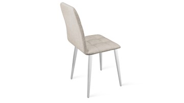 Обеденный стул Аспен К1С (Белый матовый/Микровелюр Duna Brilliant) в Липецке - предосмотр 2