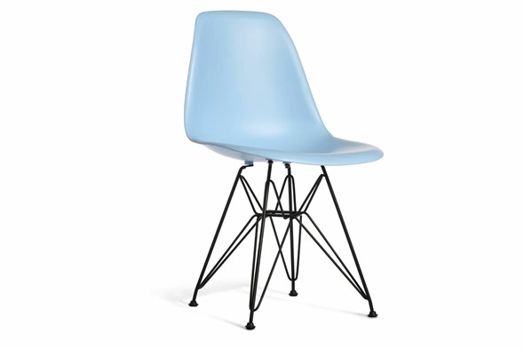 Кухонный стул DSL 110 Black (голубой) в Липецке - изображение