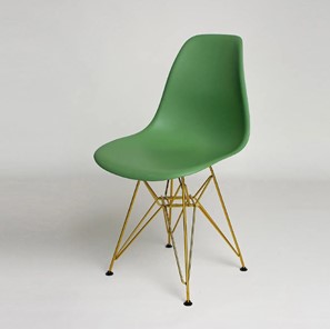 Кухонный стул DSL 110 Gold (темно-зеленый) в Липецке