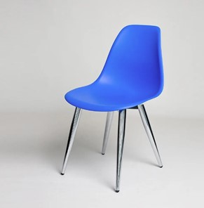 Обеденный стул DSL 110 Milan Chrom (Синий) в Липецке
