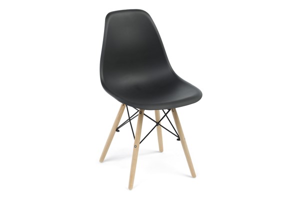 Обеденный стул DSL 110 Wood (черный) в Липецке - изображение