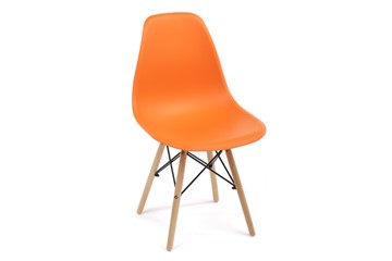 Обеденный стул DSL 110 Wood (оранжевый) в Липецке