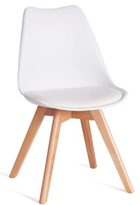 Кухонный стул TULIP (mod. 73-1) 47,5х55х80 белый арт.20220 в Липецке
