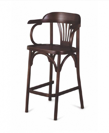 Барный стул 650 твердый (темный тон) в Липецке - изображение