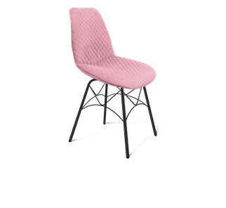 Обеденный стул SHT-ST29-С22 / SHT-S107 (розовый зефир/черный муар) в Липецке