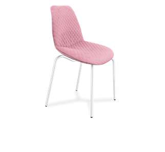 Обеденный стул SHT-ST29-С22 / SHT-S130 HD (розовый зефир/хром лак) в Липецке