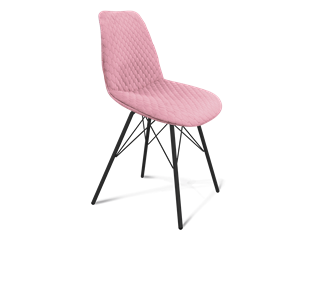 Обеденный стул SHT-ST29-С22 / SHT-S37 (розовый зефир/черный муар) в Липецке