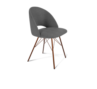 Обеденный стул SHT-ST34 / SHT-S37 (платиново-серый/медный металлик) в Липецке