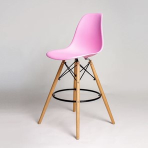 Барный стул DSL 110 Wood bar (розовый) в Липецке