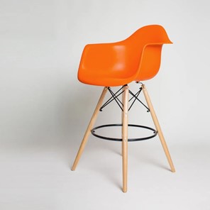 Барный стул DSL 330 Wood bar (оранжевый) в Липецке