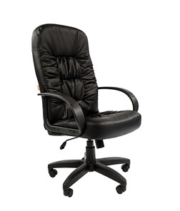 Компьютерное кресло CHAIRMAN 416, экокожа, цвет черный в Липецке