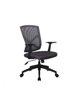 Кресло компьютерное Riva Chair 698, Цвет серый в Липецке