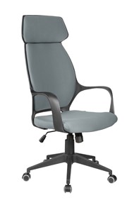 Кресло офисное Riva Chair 7272 (Серый/черный) в Липецке