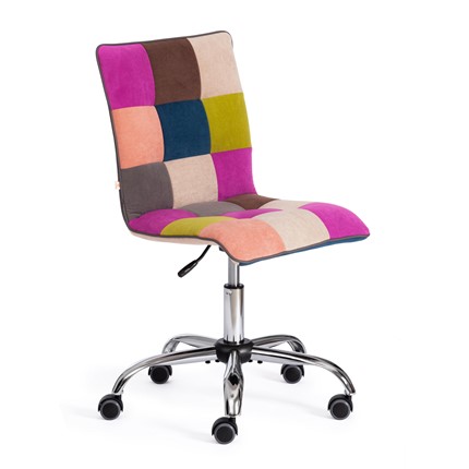 Кресло компьютерное ZERO (спектр) ткань, флок, цветной арт.15370 в Липецке - изображение