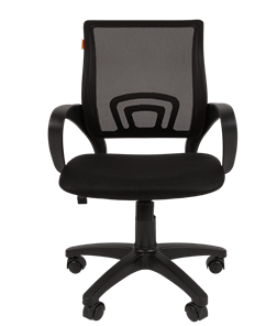 Кресло компьютерное CHAIRMAN 696 black Сетчатый акрил DW62 черный в Липецке - предосмотр 1