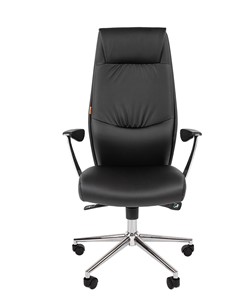 Кресло офисное CHAIRMAN Vista Экокожа премиум черная в Липецке - предосмотр 5