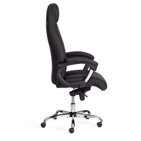 Кресло BOSS Lux, кож/зам, черный, арт.21151 в Липецке - изображение 1