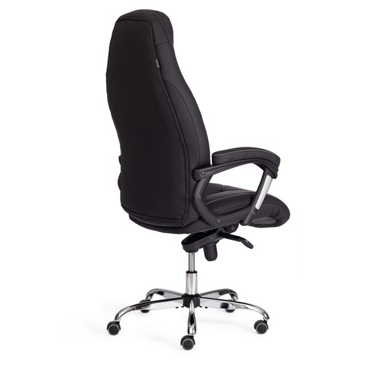 Кресло BOSS Lux, кож/зам, черный, арт.21151 в Липецке - изображение 3