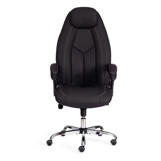 Кресло BOSS Lux, кож/зам, черный, арт.21151 в Липецке - изображение 5
