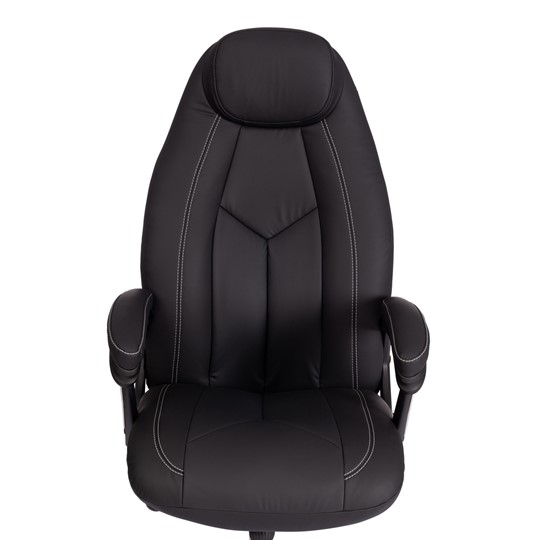 Кресло BOSS Lux, кож/зам, черный, арт.21151 в Липецке - изображение 6