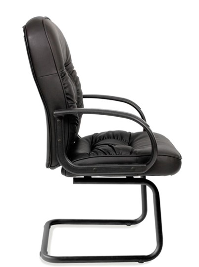 Офисное кресло CHAIRMAN 416V экокожа черная в Липецке - изображение 5