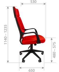Компьютерное кресло CHAIRMAN 525, серое в Липецке - предосмотр 2