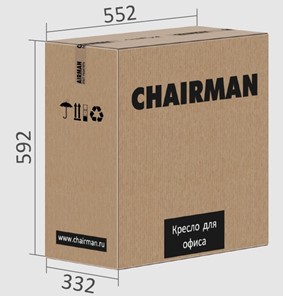 Кресло CHAIRMAN 651 ЭКО черное в Липецке - предосмотр 4