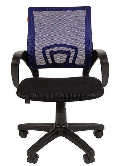 Компьютерное кресло CHAIRMAN 696 black Сетчатый акрил DW61 синий в Липецке - изображение 1