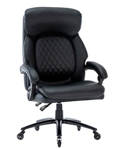 Кресло офисное CHAIRMAN CH412 эко кожа черная в Липецке