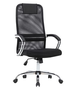 Офисное кресло CHAIRMAN CH612 Сетчатый акрил / Ткань стандарт / Экокожа, черный в Липецке