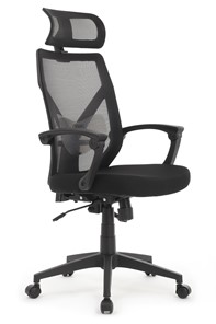 Кресло офисное Design OLIVER W-203 AC, Черный в Липецке