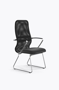 Кресло офисное Ergolife Sit 8 B2-9K - X1+Extra (Черный-Черный) в Липецке