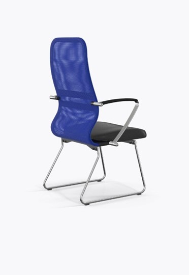 Кресло офисное Ergolife Sit 8 B2-9K - X1+Extra (Синий-Черный) в Липецке - изображение 1
