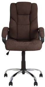 Кресло MORFEO (CHR68) ткань SORO-28, коричневая в Липецке