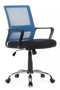 Кресло офисное RCH 1029MB, черный/синий в Липецке