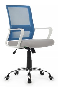 Офисное кресло RCH 1029MW, серый/синий в Липецке - предосмотр