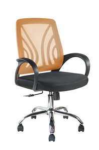 Офисное кресло Riva Chair 8099Е, Оранжевый в Липецке