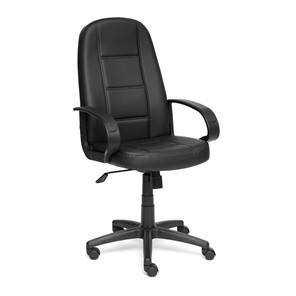 Кресло компьютерное СН747 кож/зам, черный, арт.1040 в Липецке
