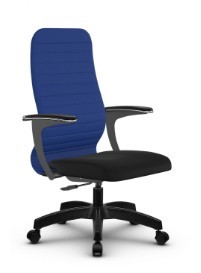 Компьютерное кресло SU-CU160-10P PL синий/черный в Липецке