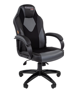 Компьютерное кресло CHAIRMAN GAME 17, цвет черный / серый в Липецке