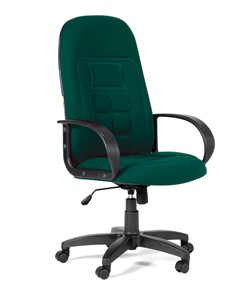 Компьютерное кресло CHAIRMAN 727 ткань ст., цвет зеленый в Липецке