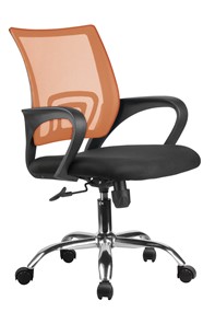 Кресло компьютерное Riva Chair 8085 JE (Оранжевый) в Липецке