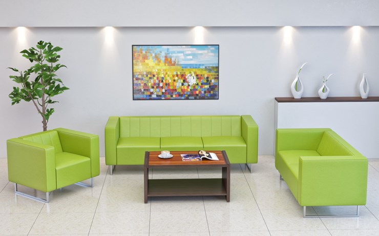 Офисный диван двухместный Вента в Липецке - изображение 1