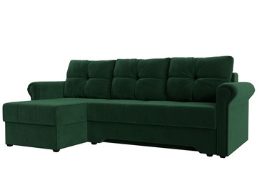 Угловой диван Леон боннель, Зеленый (Велюр) в Липецке