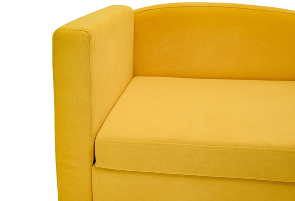Диван-кровать левая Тедди желтый в Липецке - изображение 2