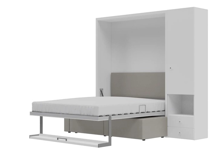 Диван Кровать-трансформер Smart (КД 1400+ШП), шкаф правый, левый подлокотник в Липецке - изображение 3