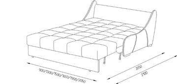 Прямой диван Токио 205 (ППУ) в Липецке - предосмотр 4