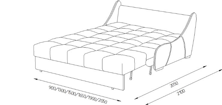 Прямой диван Токио 205 (ППУ) в Липецке - изображение 4